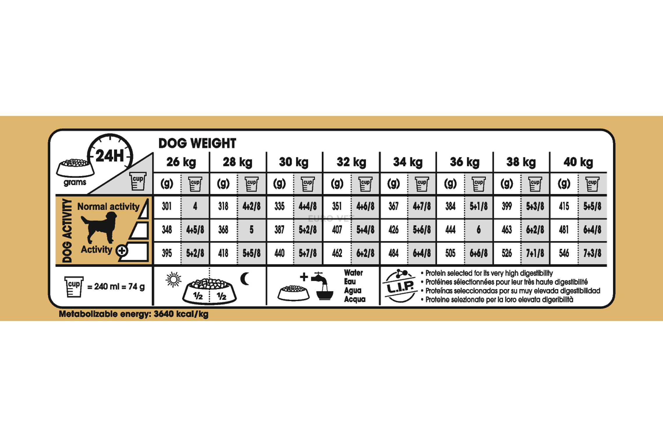 Royal canin labrador puppy feeding cheap guide